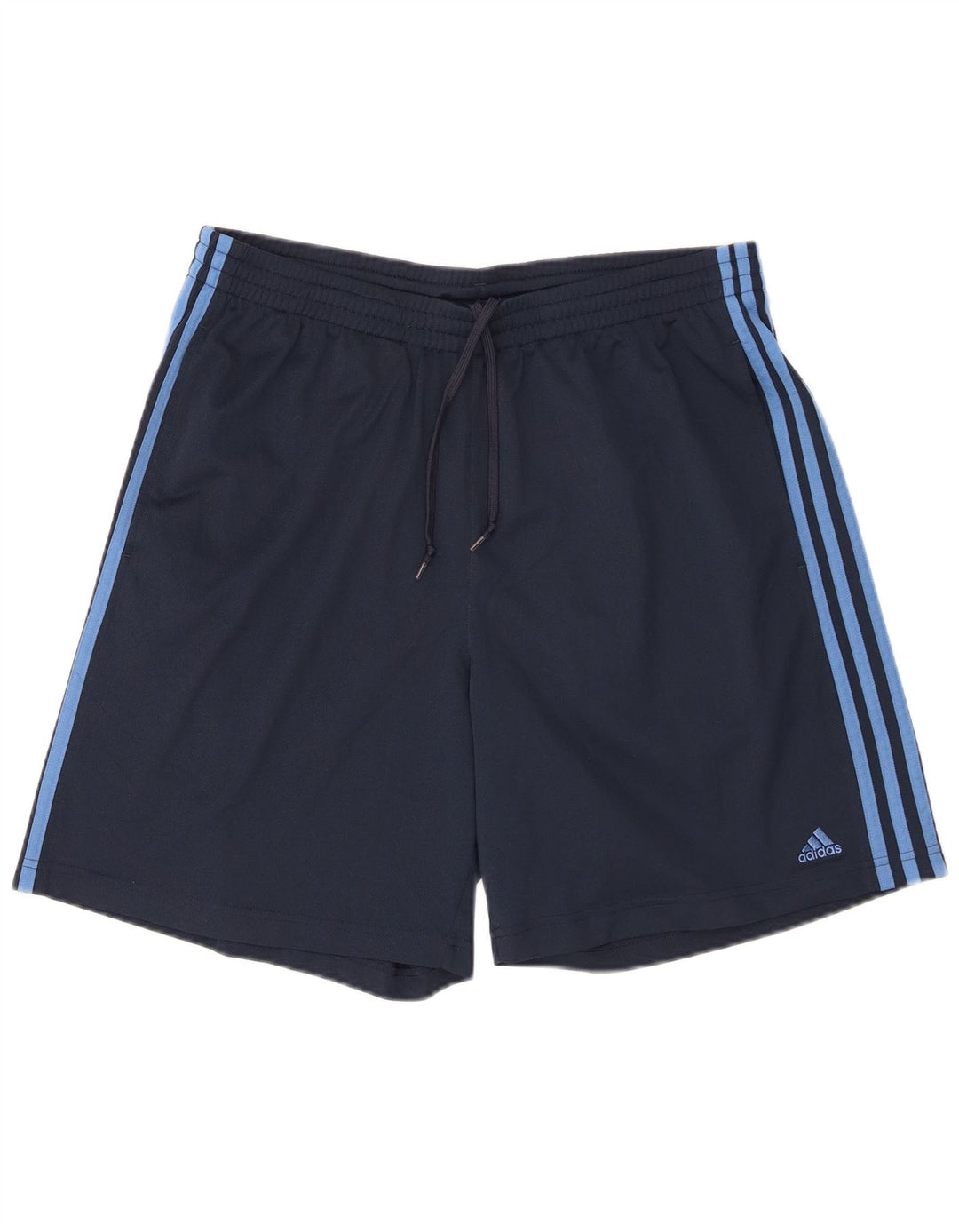 Ανδρικό αθλητικό σορτς Adidas Climalite μεγάλο μπλε ναυτικό πολυεστέρα
