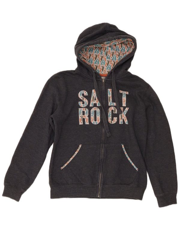 Γυναικείο γραφικό κουκούλα Saltrock UK 12 Βαμβακερό μεσαίο γκρι