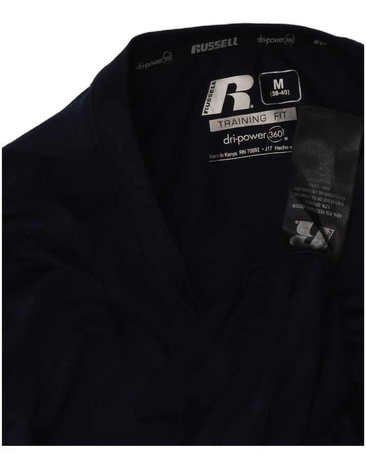 RUSSELL ATHLETIC Ανδρικό μακρυμάνικο UK 38/40 μεσαίο μπλε πολυεστέρας