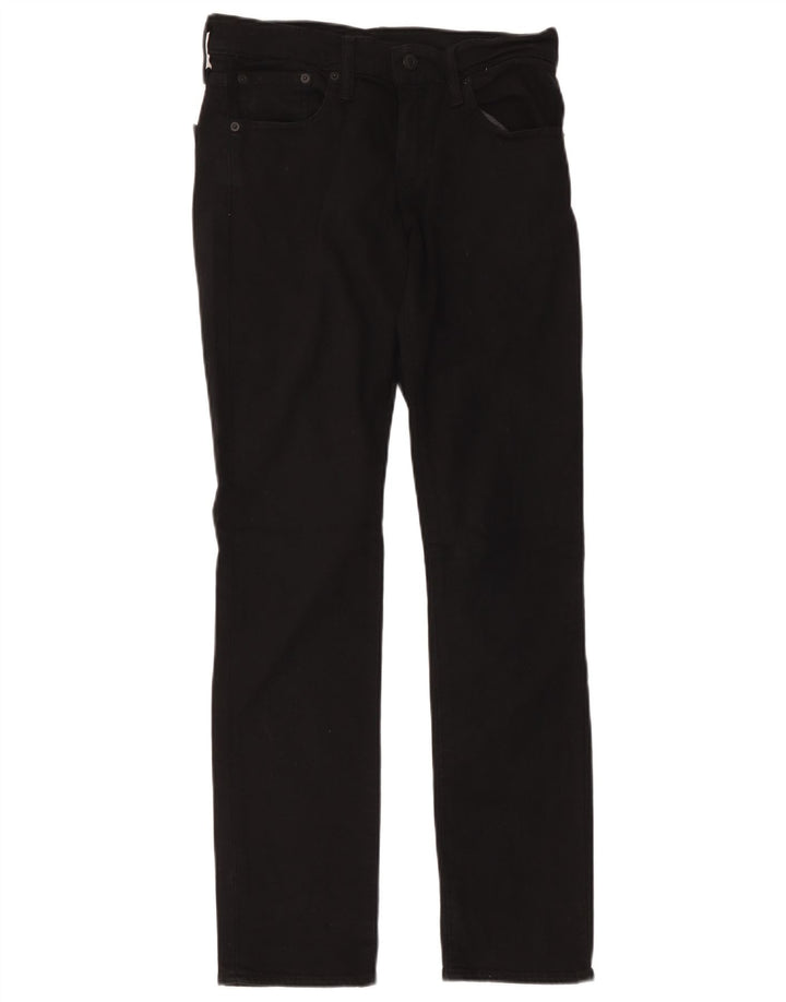 Levi's Mens 511 Slim Jeans W28 L32 Μαύρο βαμβακερό