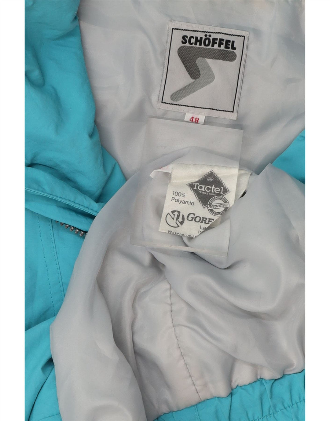 Ανδρικό μπουφάν SCHOFFEL Gore-Tex με κουκούλα Anorak EU 48 Medium Blue