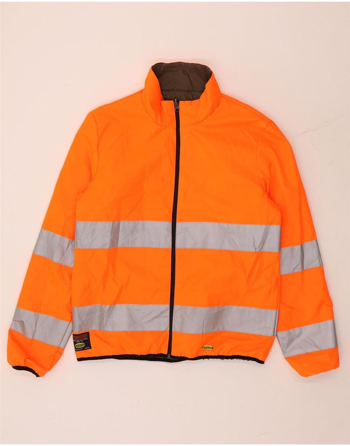 Diadora Mens Utility Reversible Jacket UK 42 XL Khaki Polyester