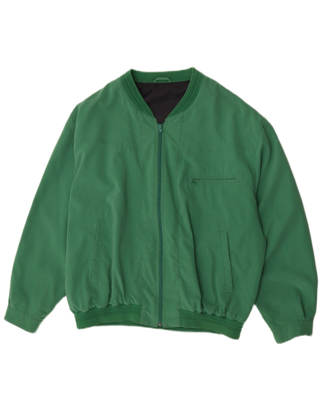Vintage Ανδρικό Bomber Jacket UK 42 XL Green Polyester