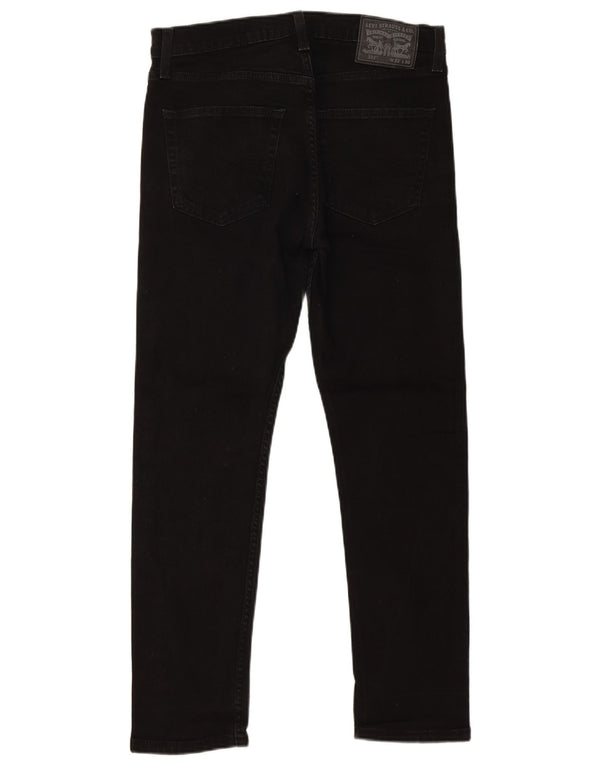 Levi's Mens 512 Slim Tapered Jeans W32 L30 Μαύρο βαμβακερό