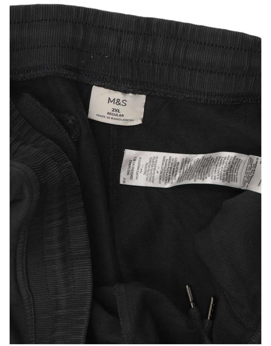 Marks & Spencer Ανδρική φόρμα κανονική παντελόνι 2XL γκρι βαμβακερό