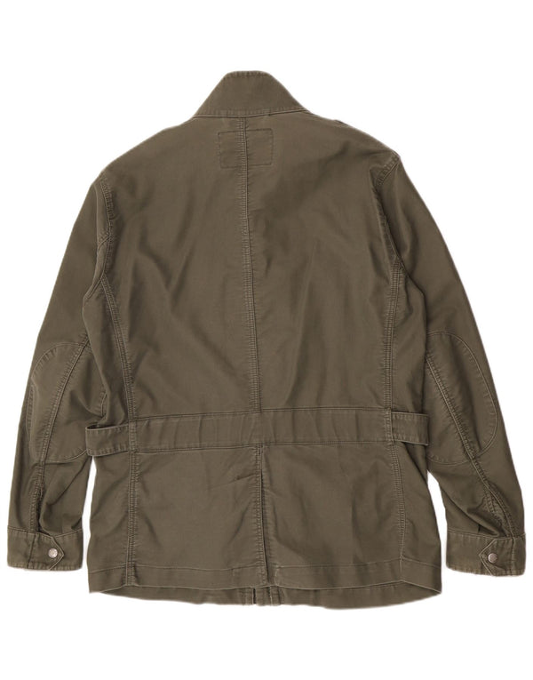 Woolrich Ανδρικό Military Jacket UK 40 Large Khaki Cotton
