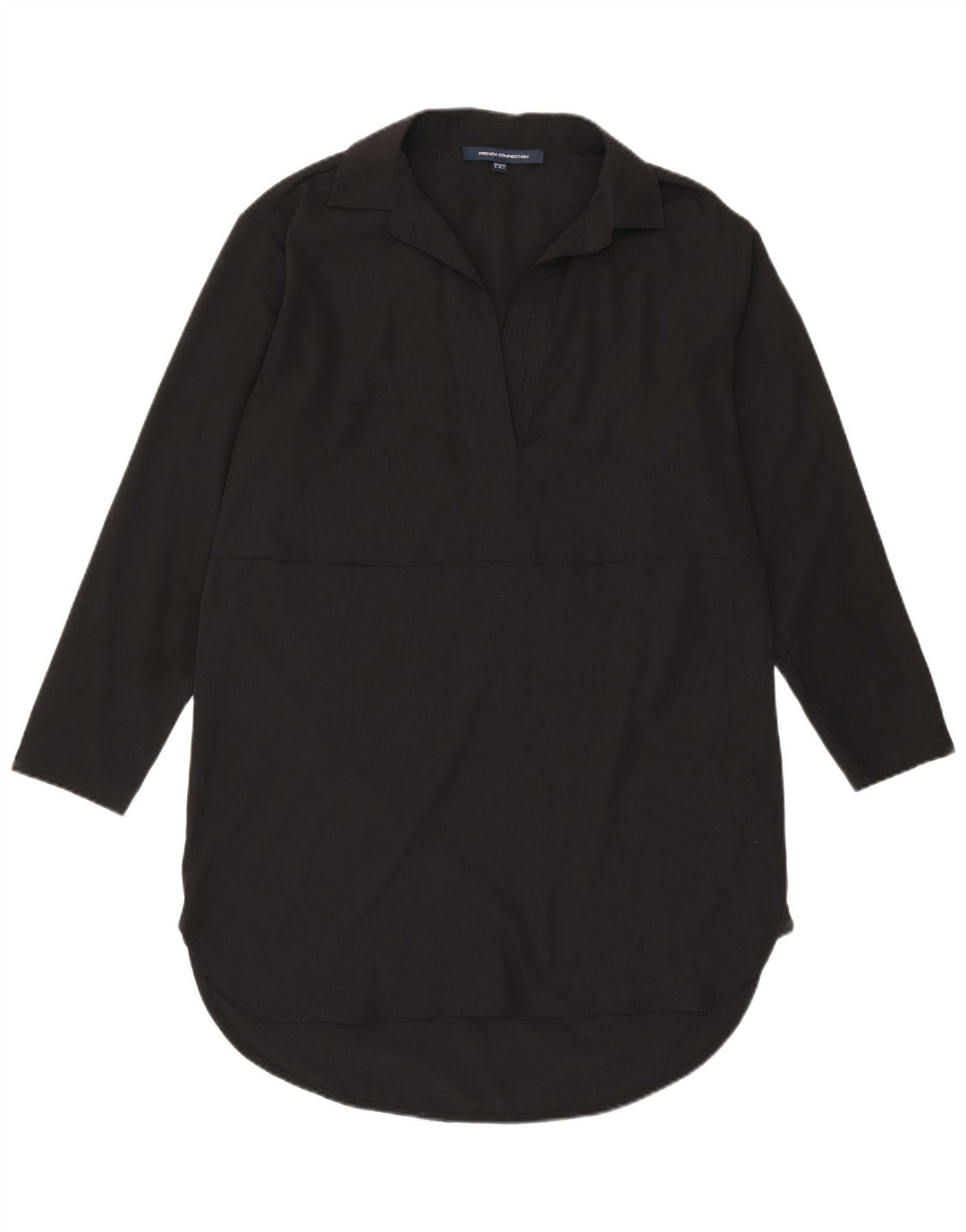 ΓΑΛΛΙΚΗ ΣΥΝΔΕΣΗ Γυναικείο πουλόβερ Longline UK 8 Small Black