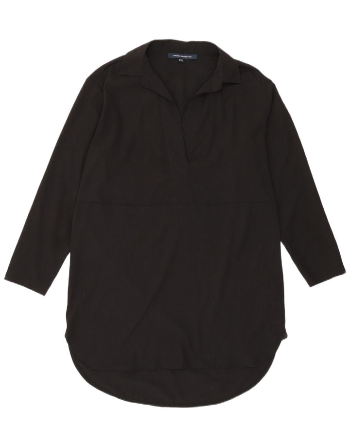 ΓΑΛΛΙΚΗ ΣΥΝΔΕΣΗ Γυναικείο πουλόβερ Longline UK 8 Small Black