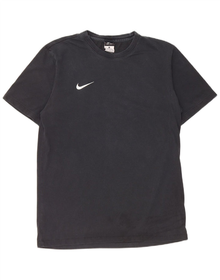 Ανδρικό μπλουζάκι Nike Dri Fit, μεσαίο μαύρο