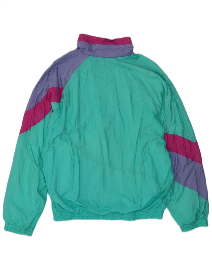 Γυναικεία αθλητική φόρμα Diadora Top Jacket Μεγάλο Τυρκουάζ Χρώμα Πολυαμίδιο