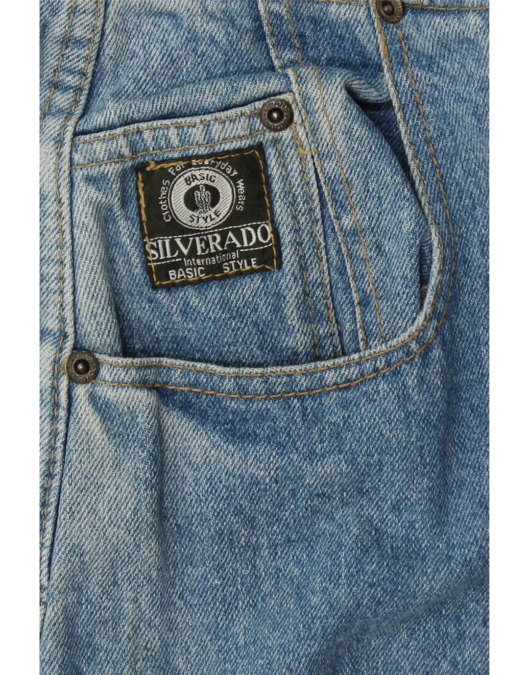 SILVERADO Womens High Rise Tapered Jeans W30 L26 Blue Vintage Silverado and Second-Hand Silverado from Messina Hembry 