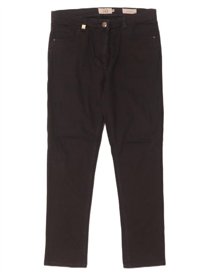 Γυναικείο Slim Jeans Dack's W32 L29 Μαύρο βαμβακερό