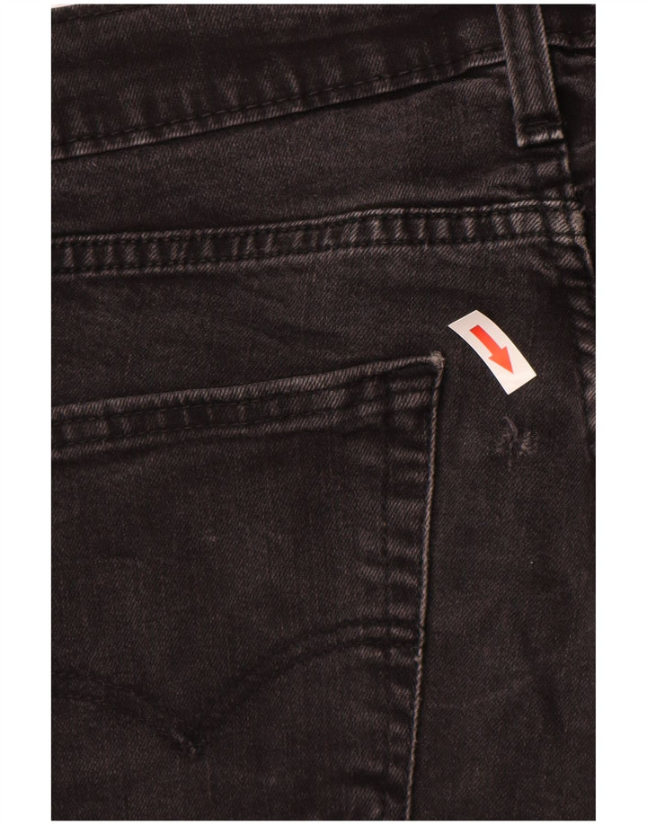 Levi's Mens 511 Slim Jeans W30 L24 Μαύρο βαμβακερό