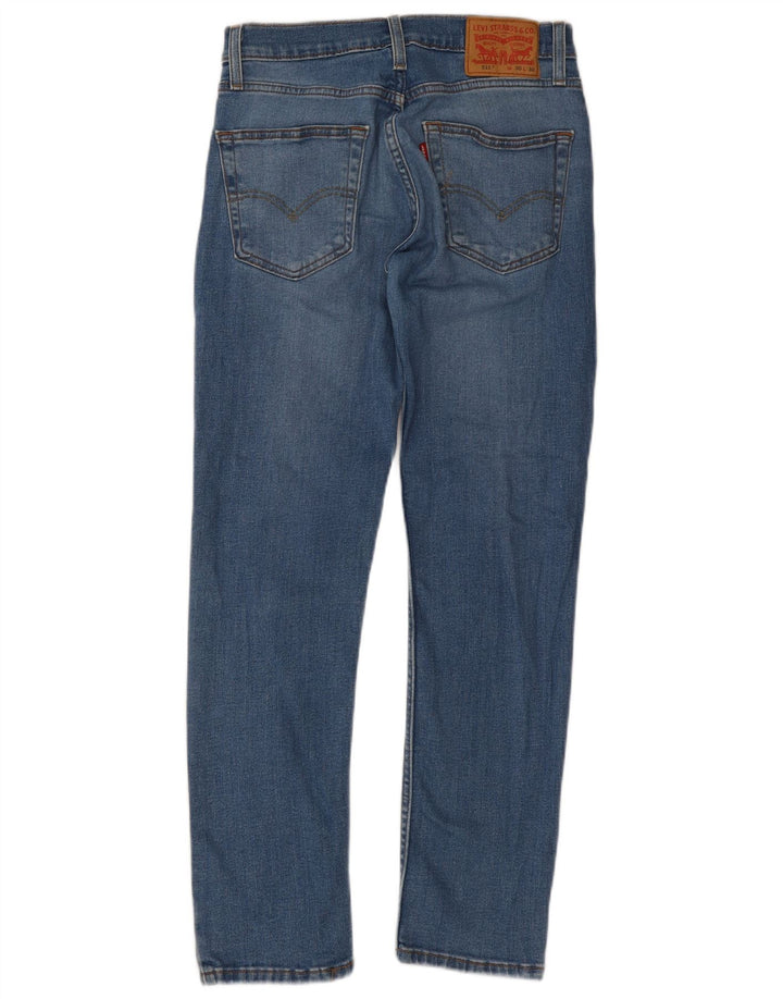 Levi's Mens 511 Slim Jeans W30 L30 Blue Cotton
