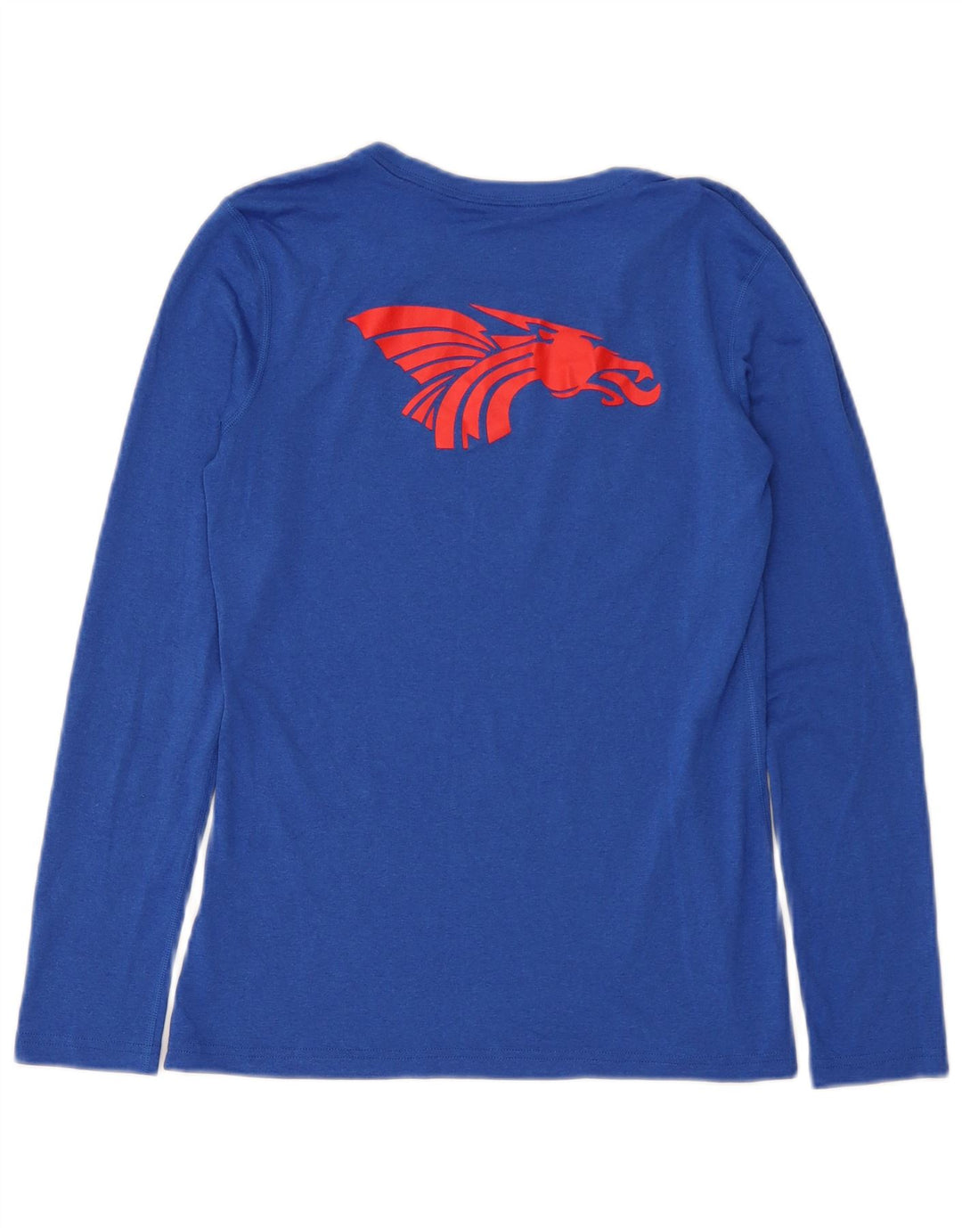 Nike Γυναικείο Hutchinson Graphic μακρυμάνικο UK 10 Small Blue Polyester