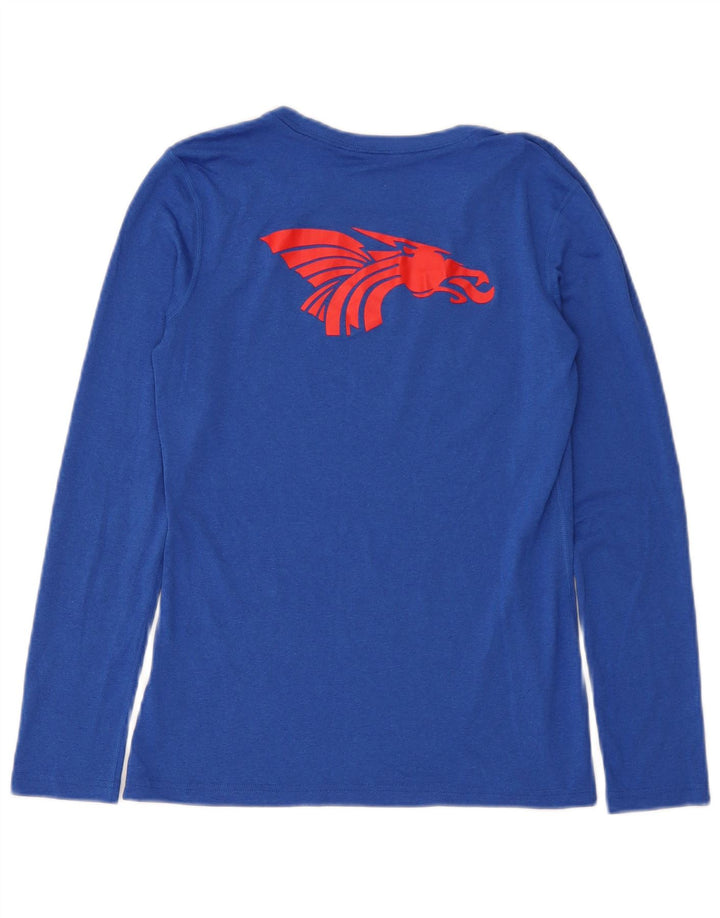 Nike Γυναικείο Hutchinson Graphic μακρυμάνικο UK 10 Small Blue Polyester