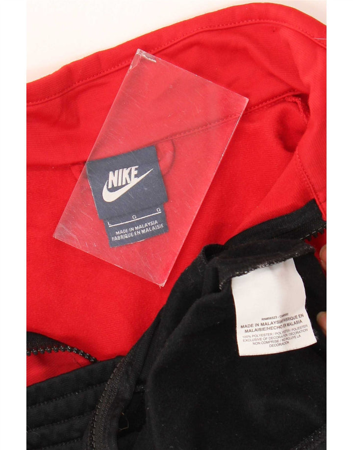 Μπουφάν Nike Boys αθλητική φόρμα 11-12 ετών Μαύρο Colourblock Polyester