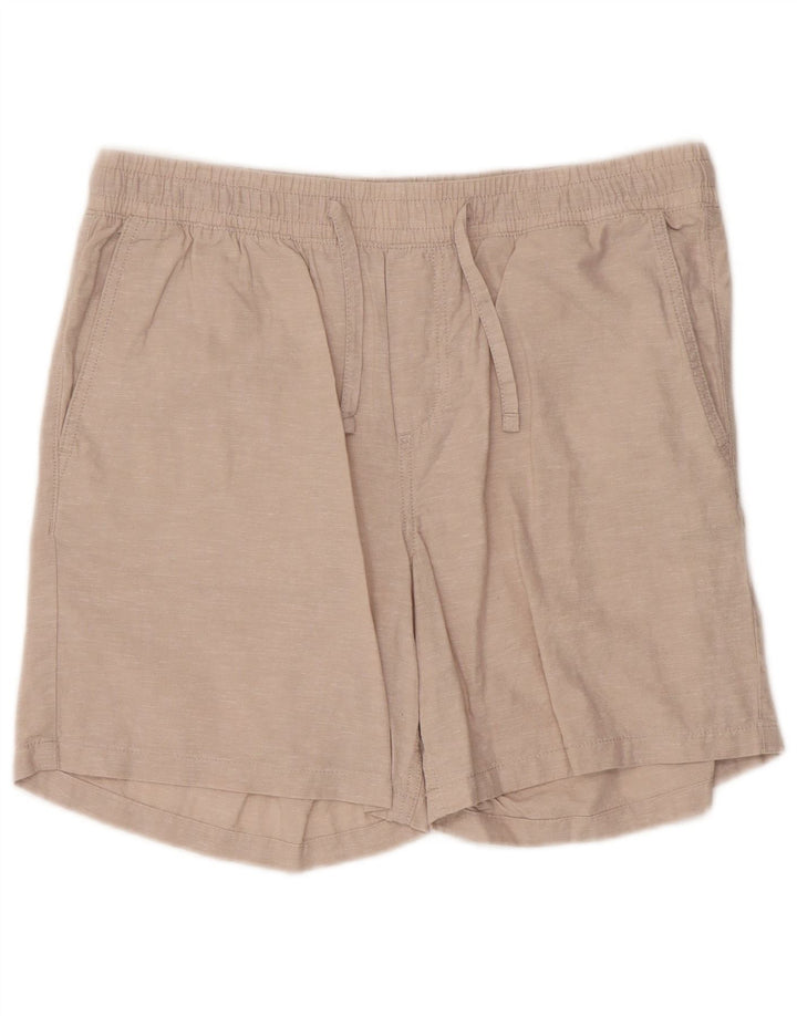 Ανδρικό σορτς Chino Jack & Jones μεσαίο W32 γκρι βαμβακερό