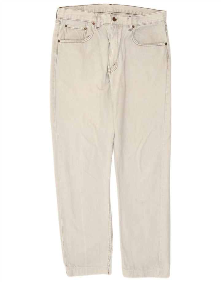 Levi's Mens 505 Straight Jeans W38 L30 Grey