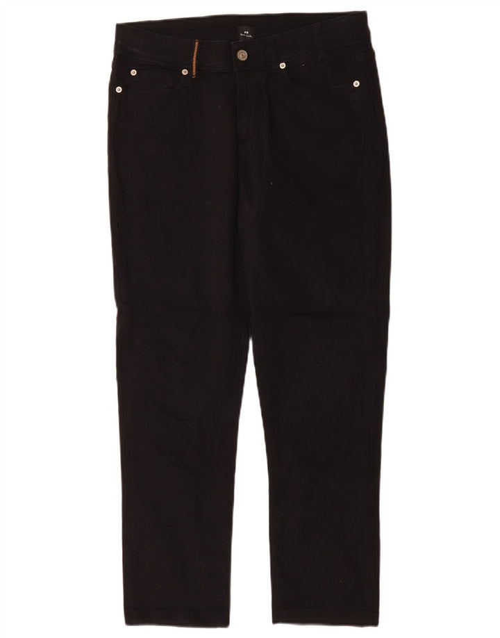 Paul Smith Γυναικείο Cropped Jeans W28 L24 μαύρο βαμβακερό
