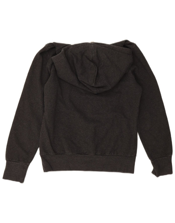 Puma Γυναικείο Γραφικό Hoodie Jumper UK 12 Medium Black