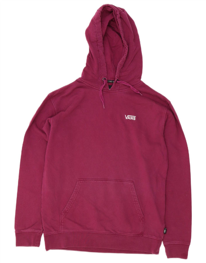 Vans Ανδρικό Hoodie Jumper Μεσαίο μπορντό βαμβάκι