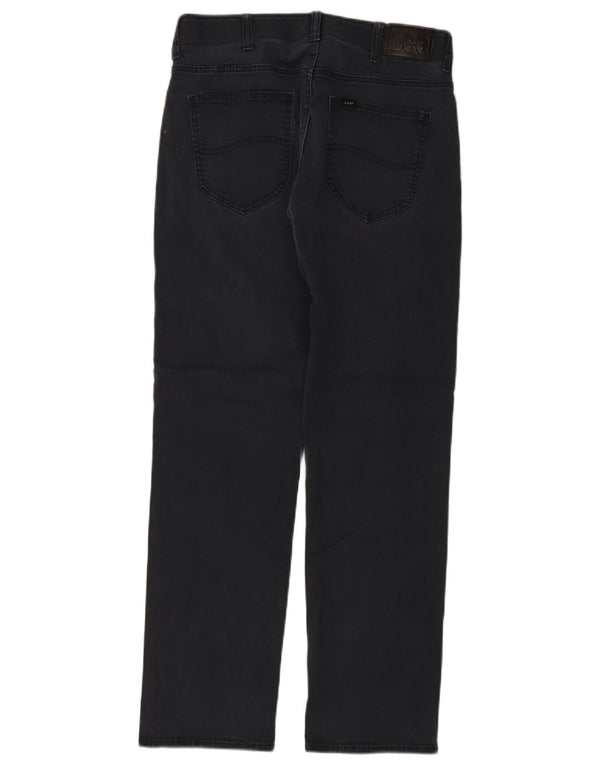Lee Mens Extreme Motion Straight Tapered Casual Παντελόνι W34 L32 Γκρι