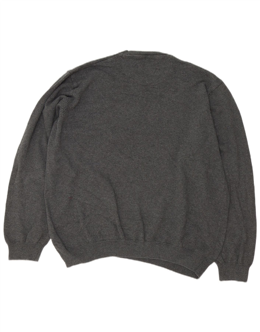 Ανδρικό πουλόβερ Marks & Spencer Regular Fit Crew Neck Jumper 2XL γκρι βαμβακερό