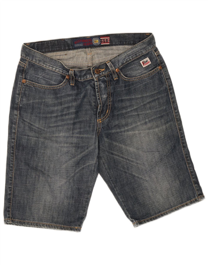 Γυναικείο τζιν σορτς Roy Rogers IT 44 Medium W30 Μπλε βαμβακερό