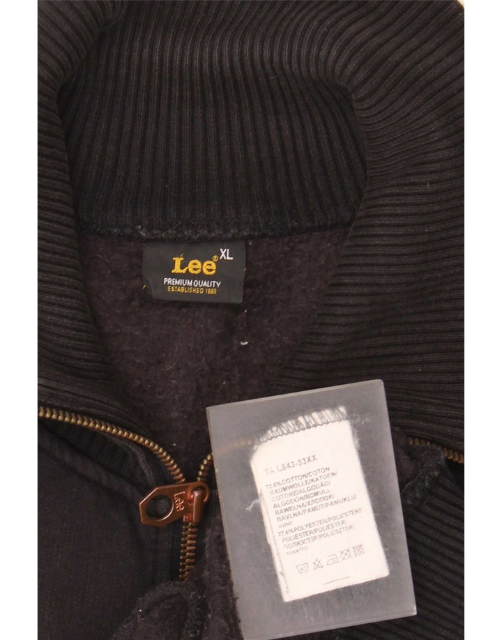 Ανδρική φόρμα Lee Graphic Top Jacket XL Μαύρο βαμβακερό