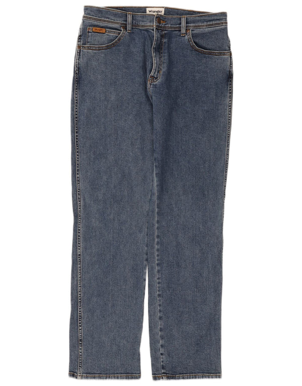 Ανδρικό τζιν Texas Straight Wrangler W34 L32 Μπλε βαμβακερό