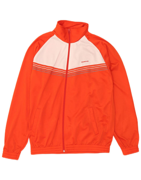 Ανδρική φόρμα Vintage Top Jacket IT 48 Medium Orange Colourblock Polyester