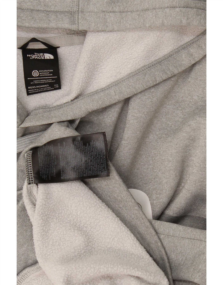 The North Face Ανδρικό Hoodie Jumper 2XL Grey Flecked Polyester