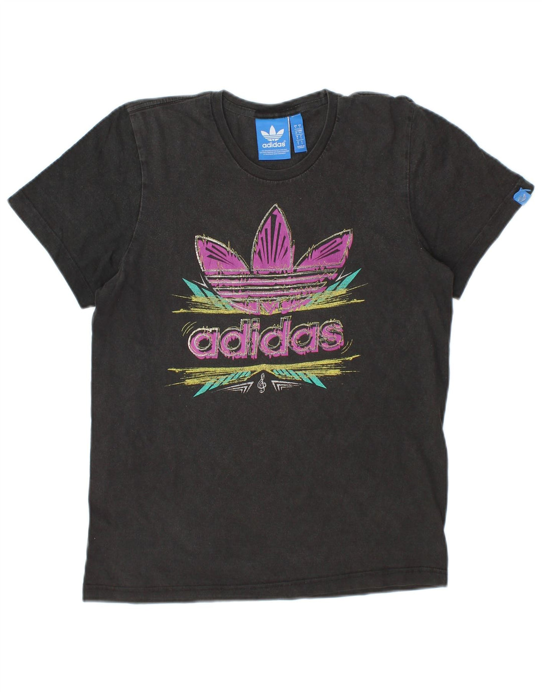 Ανδρικό γραφικό T-shirt Adidas Top Small Grey