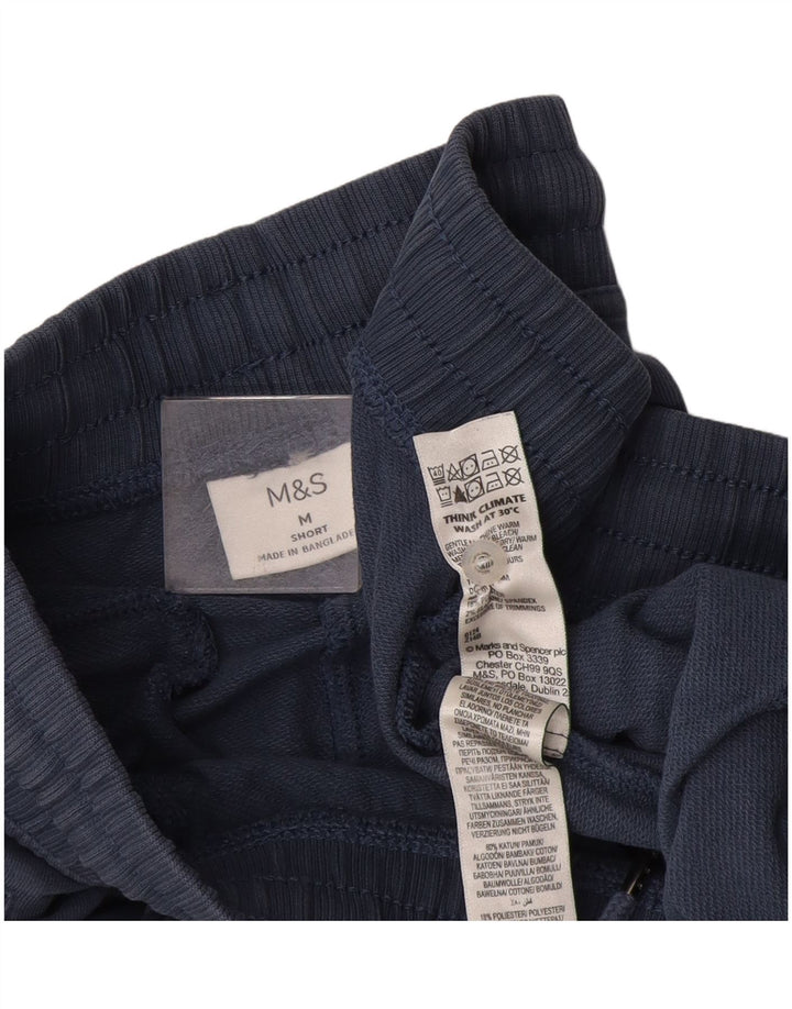 Ανδρική αθλητική φόρμα Marks & Spencer Παντελόνι μεσαίο μπλε βαμβακερό