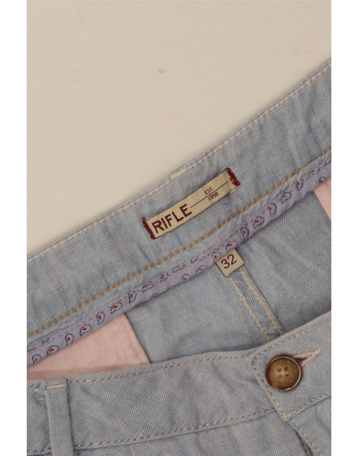 Rifle Γυναικείο Σορτς Chino Μεγάλο W32 Μπλε