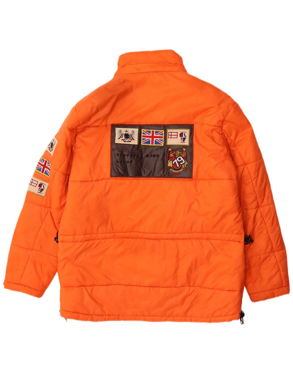 Explorer Ανδρικό γραφικό μπουφάν σκι UK 40 Large Orange