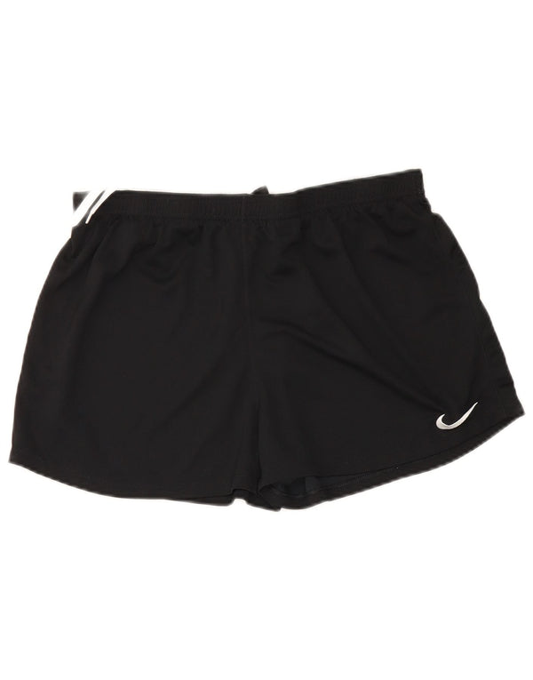 Γυναικείο αθλητικό σορτς Nike Dri Fit UK 18 XL μαύρο πολυεστέρα