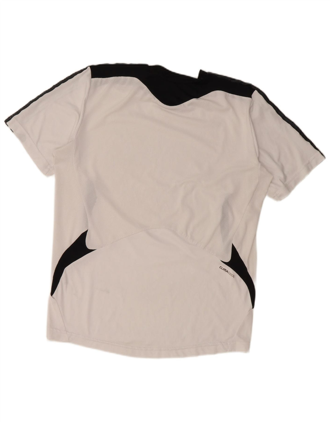 Ανδρικό T-Shirt Climacool ADIDAS Top Medium White Colourblock