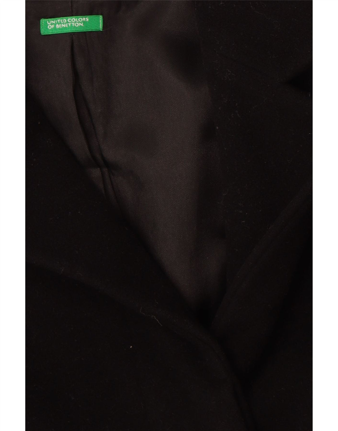 Γυναικείο παλτό Benetton UK 10 Small Black