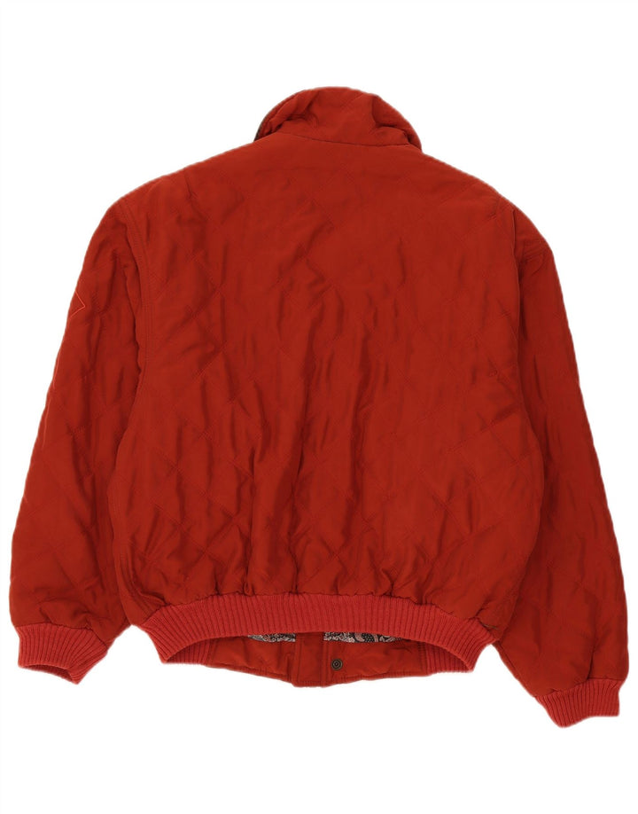 Chateu Beau Cedre Ανδρικό γραφικό μπουφάν Bomber IT 46 Small Red Colourblock