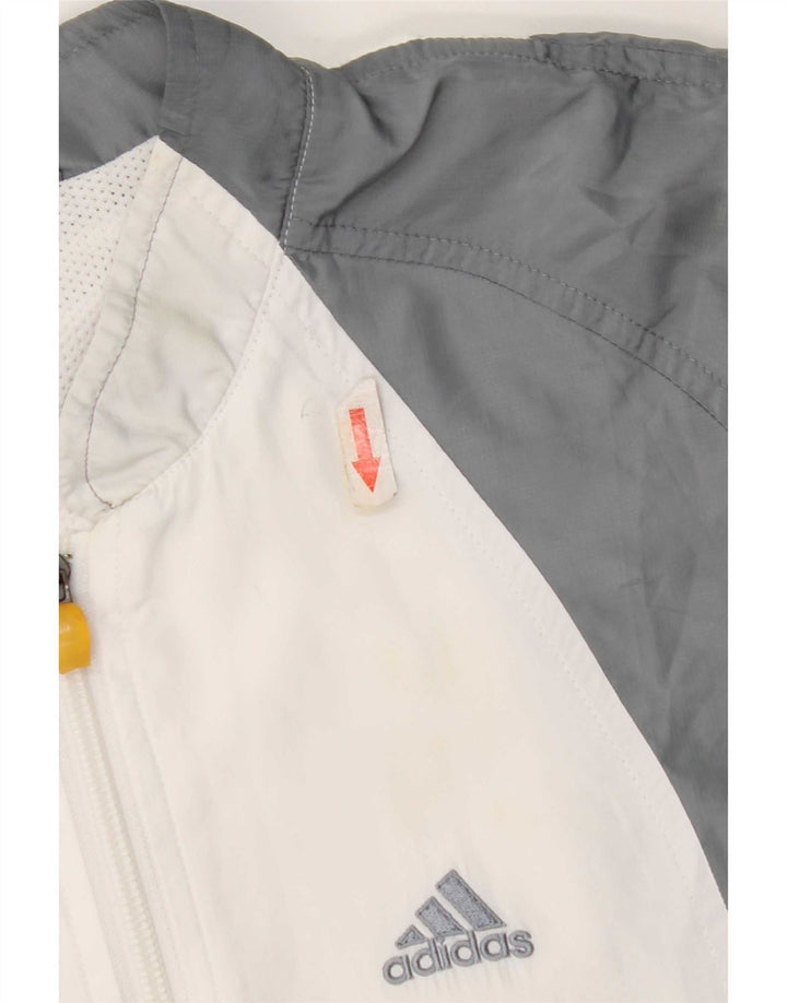 Γυναικεία αθλητική φόρμα Adidas Top Jacket UK 10 Small Grey Colourblock
