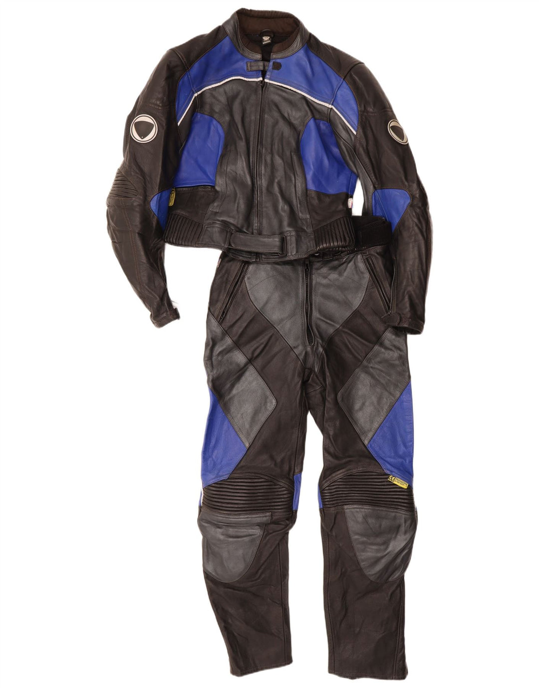 SCHUH Γυναικεία Μοτοσικλέτα 2 τεμαχίων EU 38 Medium W26 L28 Black Biker