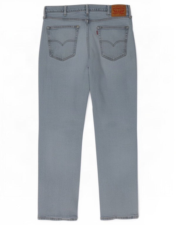 Levi's Mens 514 Straight Jeans W38 L32 Μπλε Βαμβακερό