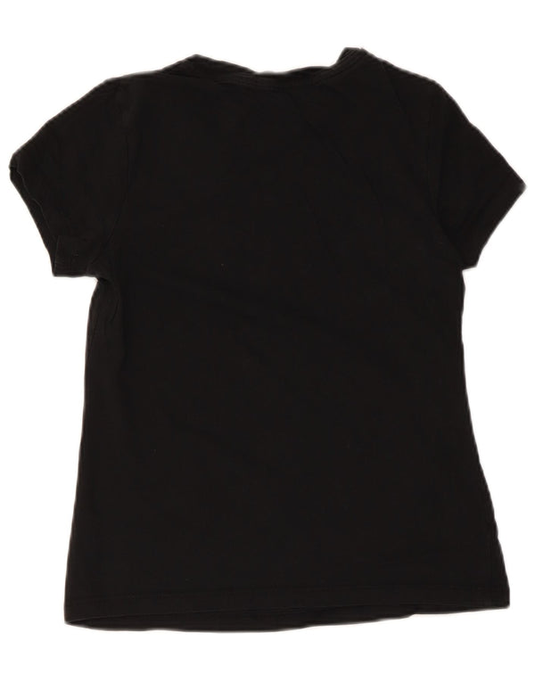 Γυναικείο γραφικό μπλουζάκι Calvin Klein Jeans Top UK 8 Small Black