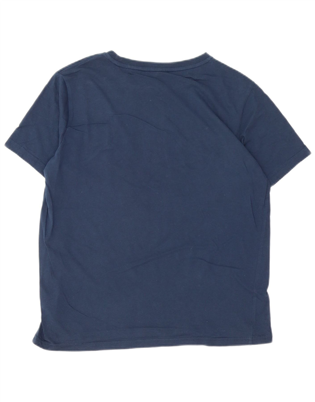 Bear Ανδρικό γραφικό T-Shirt Top Small Navy Blue από βαμβάκι