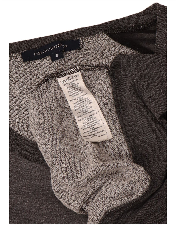 Γυναικεία μπλούζα γαλλικής σύνδεσης 3/4 με μανίκια Jumper UK 10 Small Grey