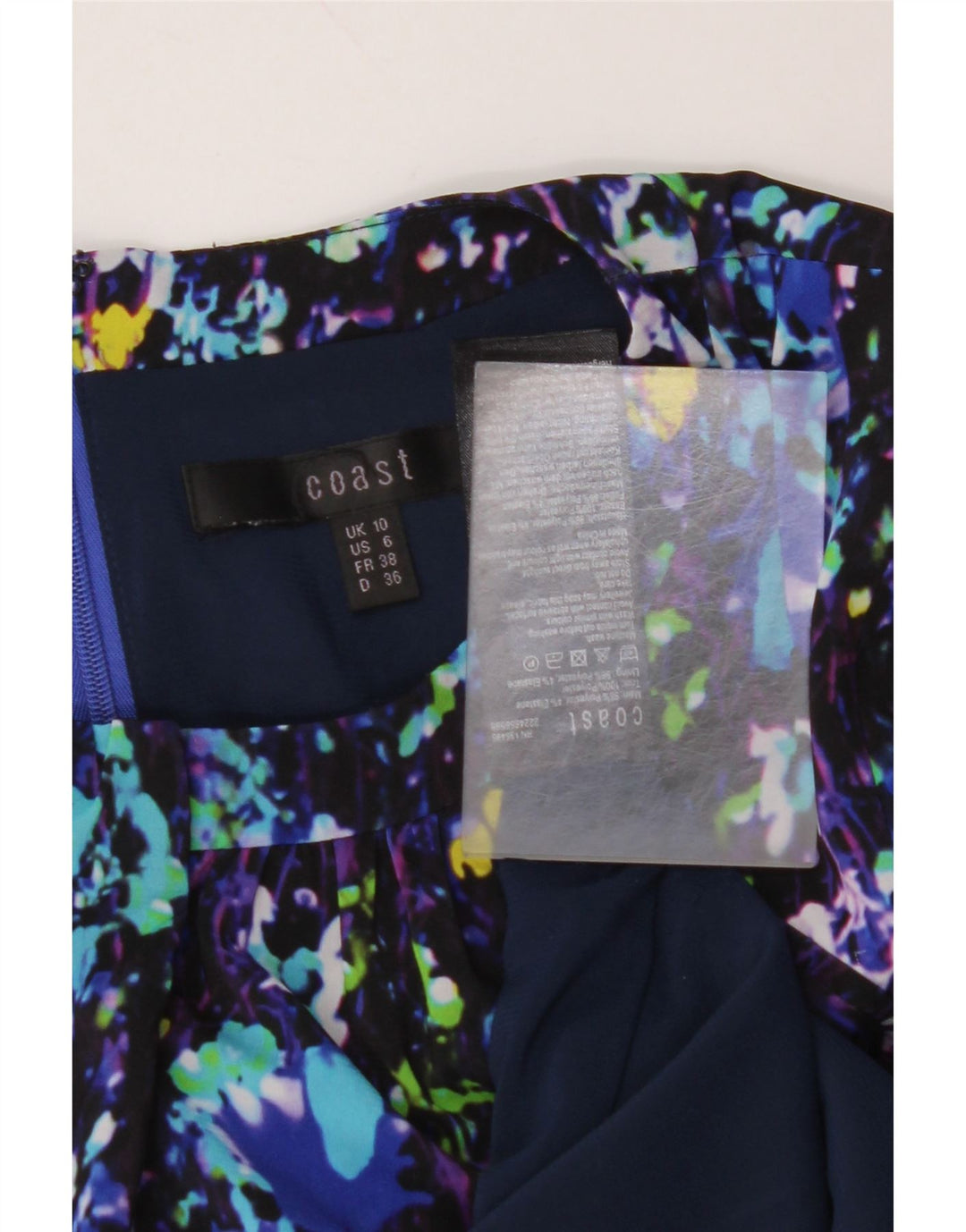 Γυναικείο φόρεμα με θήκη COAST UK 10 Small πολύχρωμο