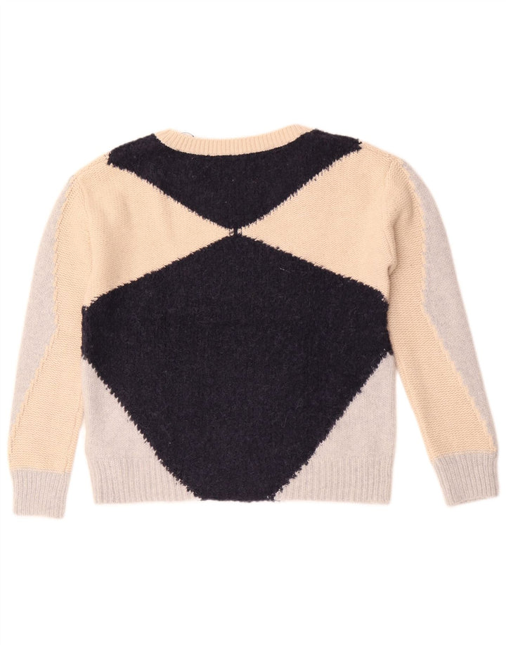 Massimo Dutti Γυναικείο πουλόβερ με λαιμόκαυστο UK 10 Small πολύχρωμο