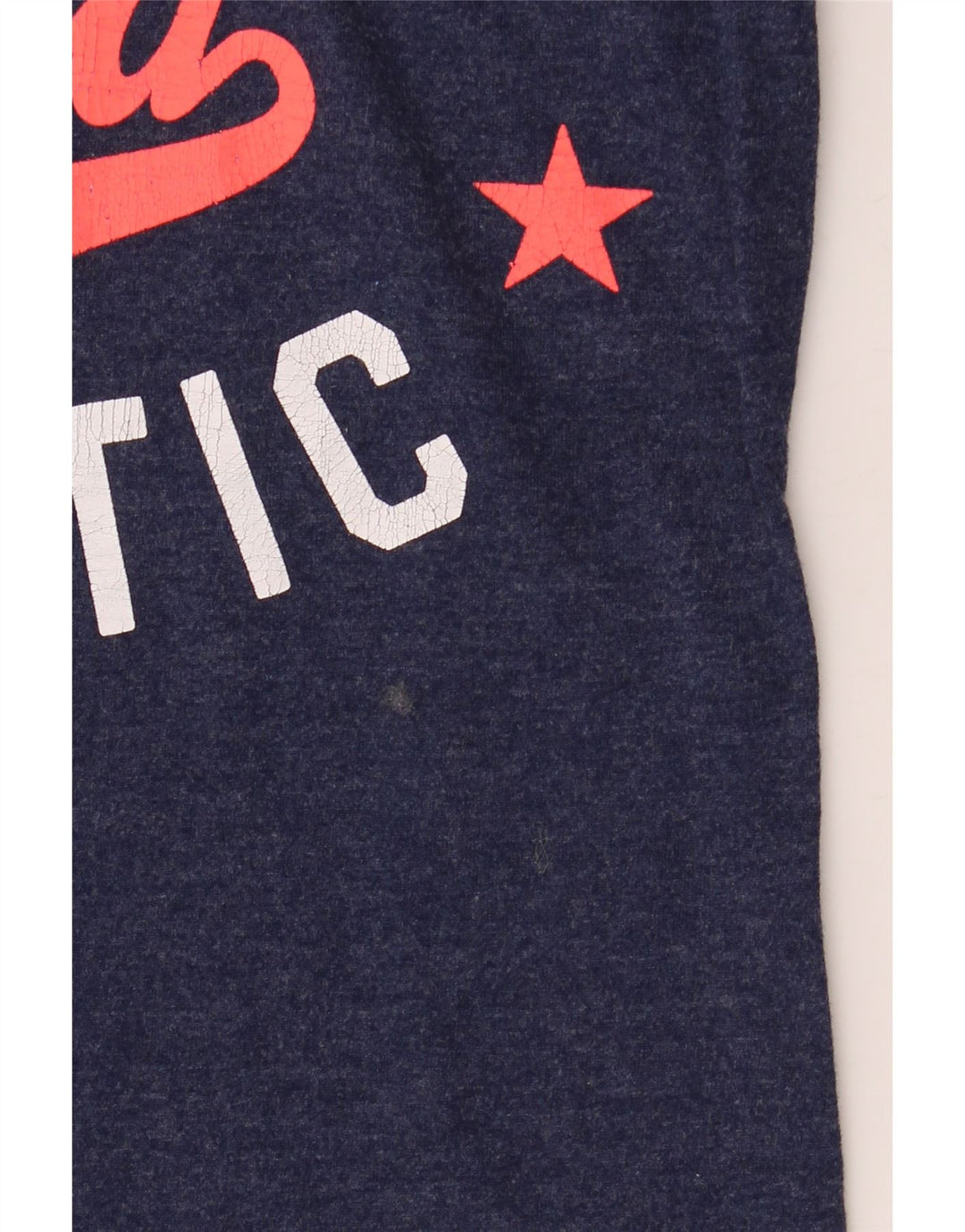 Γυναικείο γραφικό μπλουζάκι SUPERDRY Τοπ 10 Μικρό Βαμβακερό Navy Blue